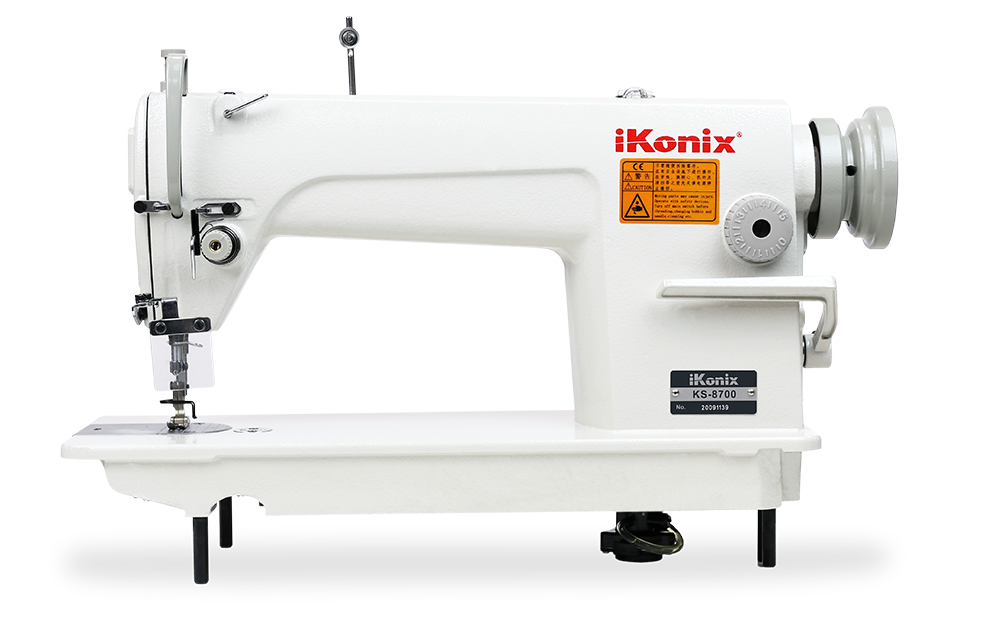 apotek Burma Microbe iKonix Flat-Bed Lockstitch Industrial Sewing Machine - KS-8700 (includ