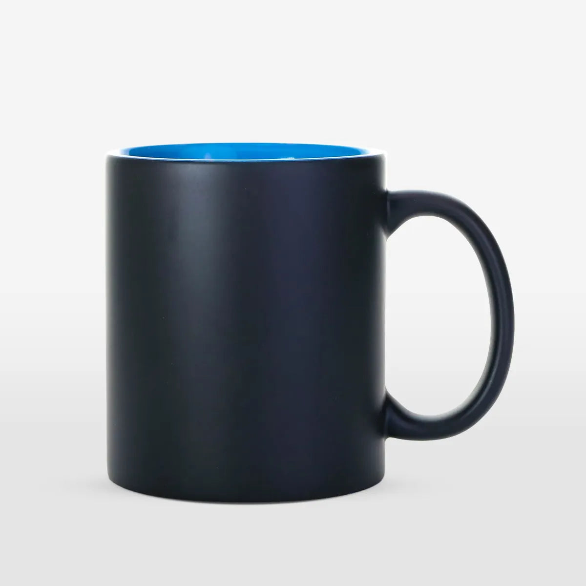  11 Oz Blue Inside And Handle Sublimation Blank Mugs