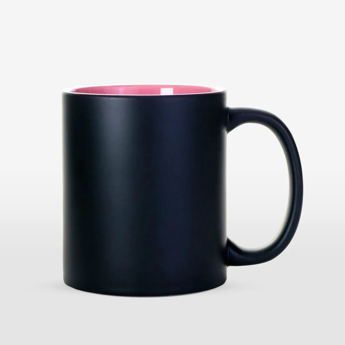 Matte Fluorescent Pink Ceramic Sublimation Coffee Mug - 11oz.