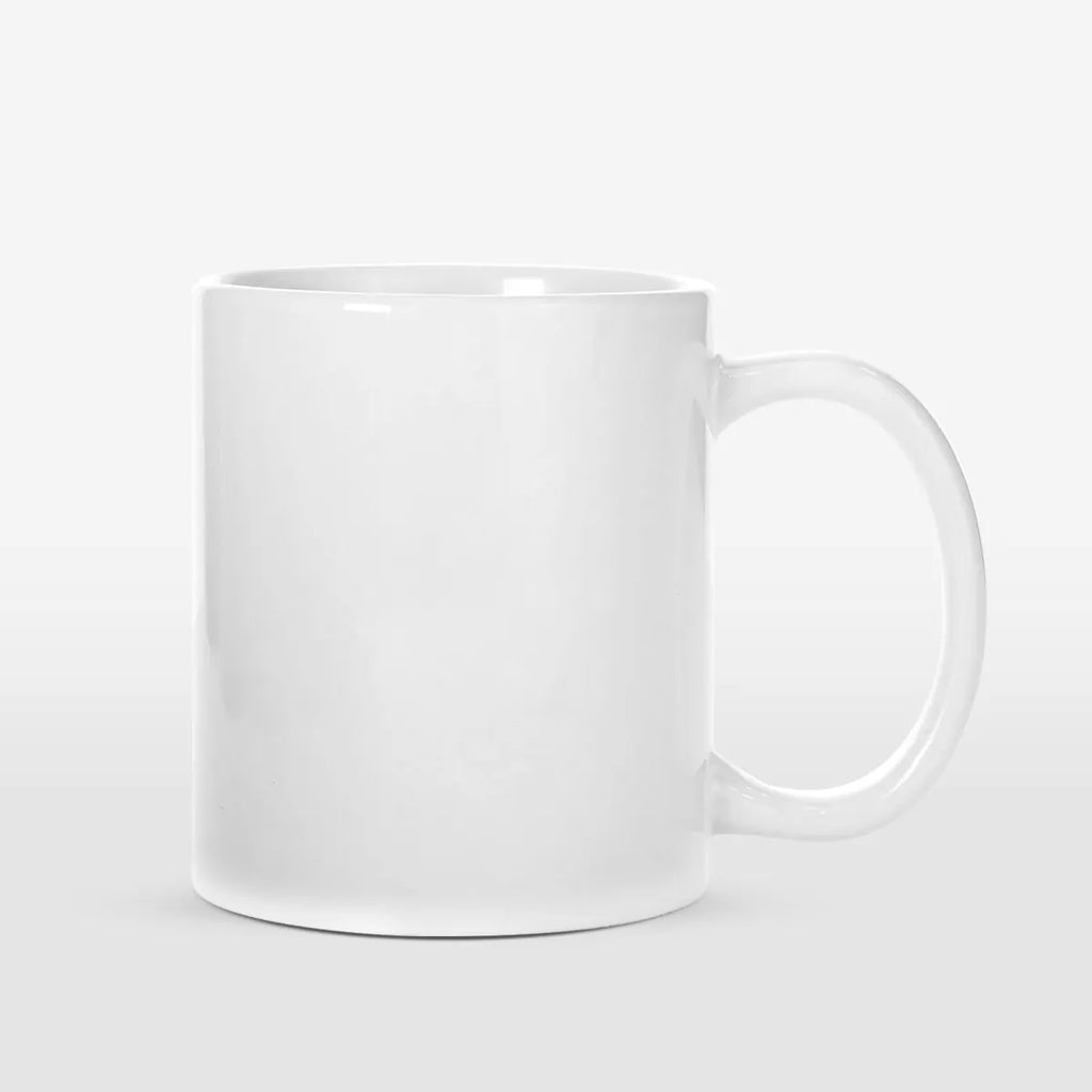Plain White Sublimation Ceramic Mug 11onz, Capacity: 350ml, Size
