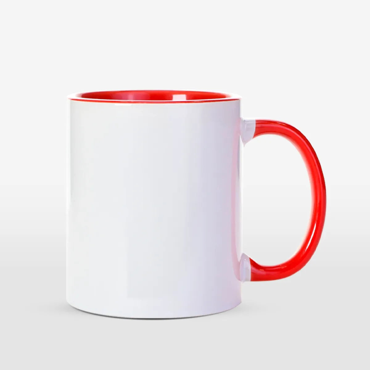11oz. Dye Sublimation Inner Colored Coated Mugs - Case of 36 - Red