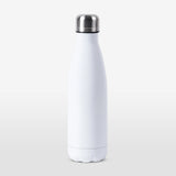 16oz White Stainless Steel Tumbler