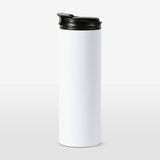 20oz Silver Starbucks-Style Tumbler