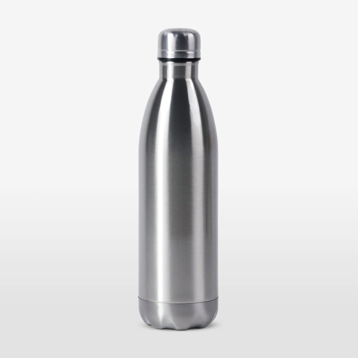 24oz Silver Stainless Steel Tumbler