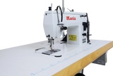 iKonix Single-Needle Zigzag Industrial Sewing Machine (includes table, stand, & servo motor)