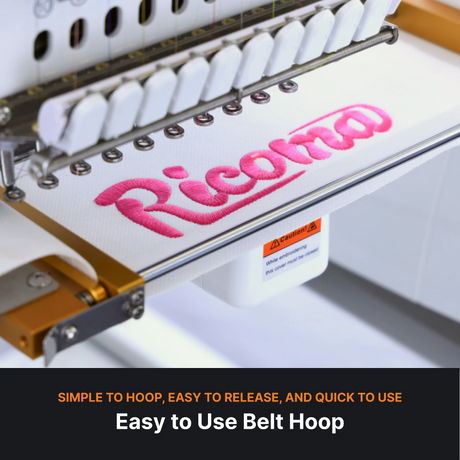 Embroidery Hoop for Belts, Collars, Sashes, and More