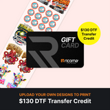 DTF Transfer Starter Pack with the Ricoma Auto-Open 16" x 20" Flat Heat Press + $130 DTF Transfer Credit, Vinyl Cutter & Assorted Heat Transfer Vinyl