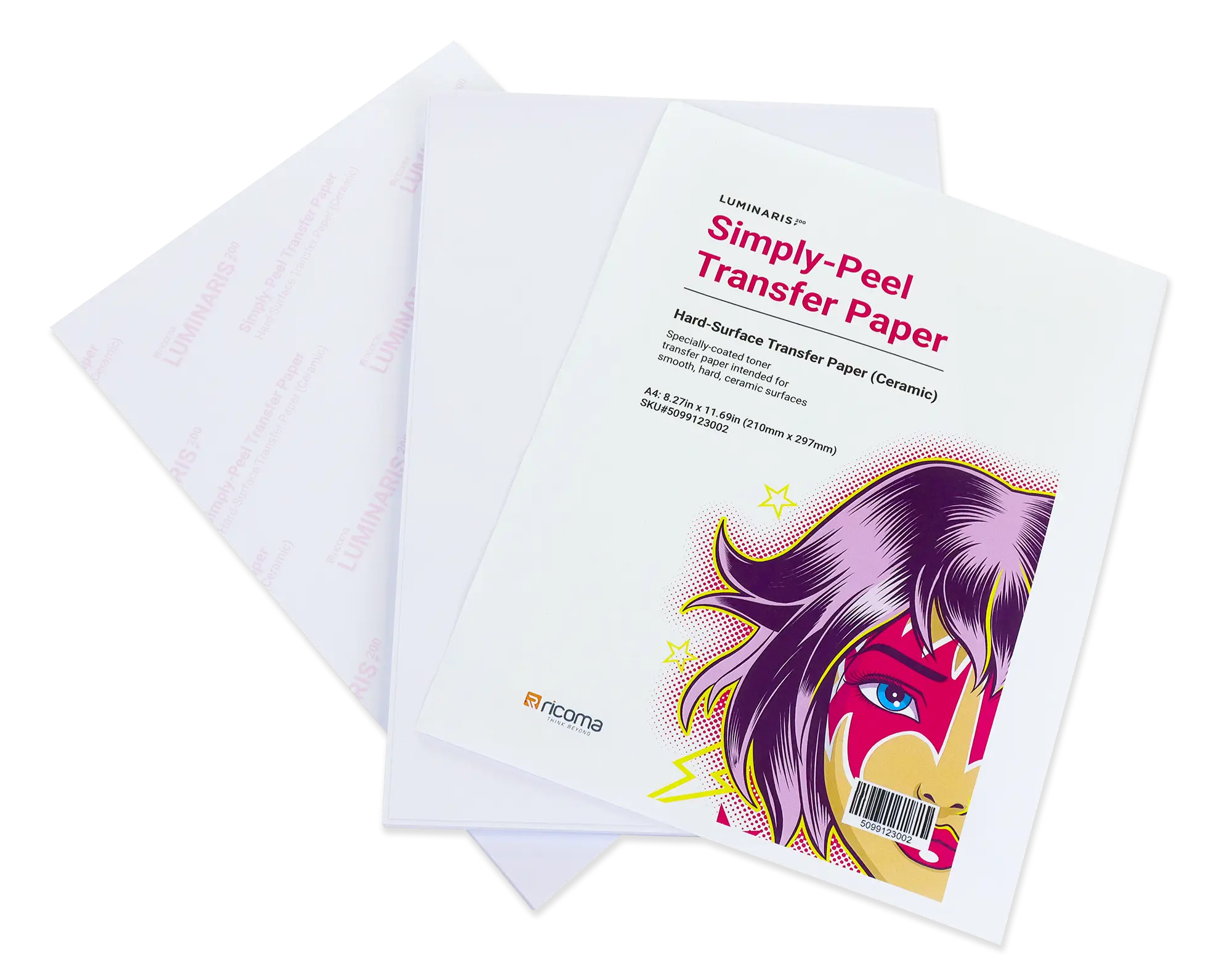 Laser Heat Transfer Paper - Solid and Full Color Image Transfers