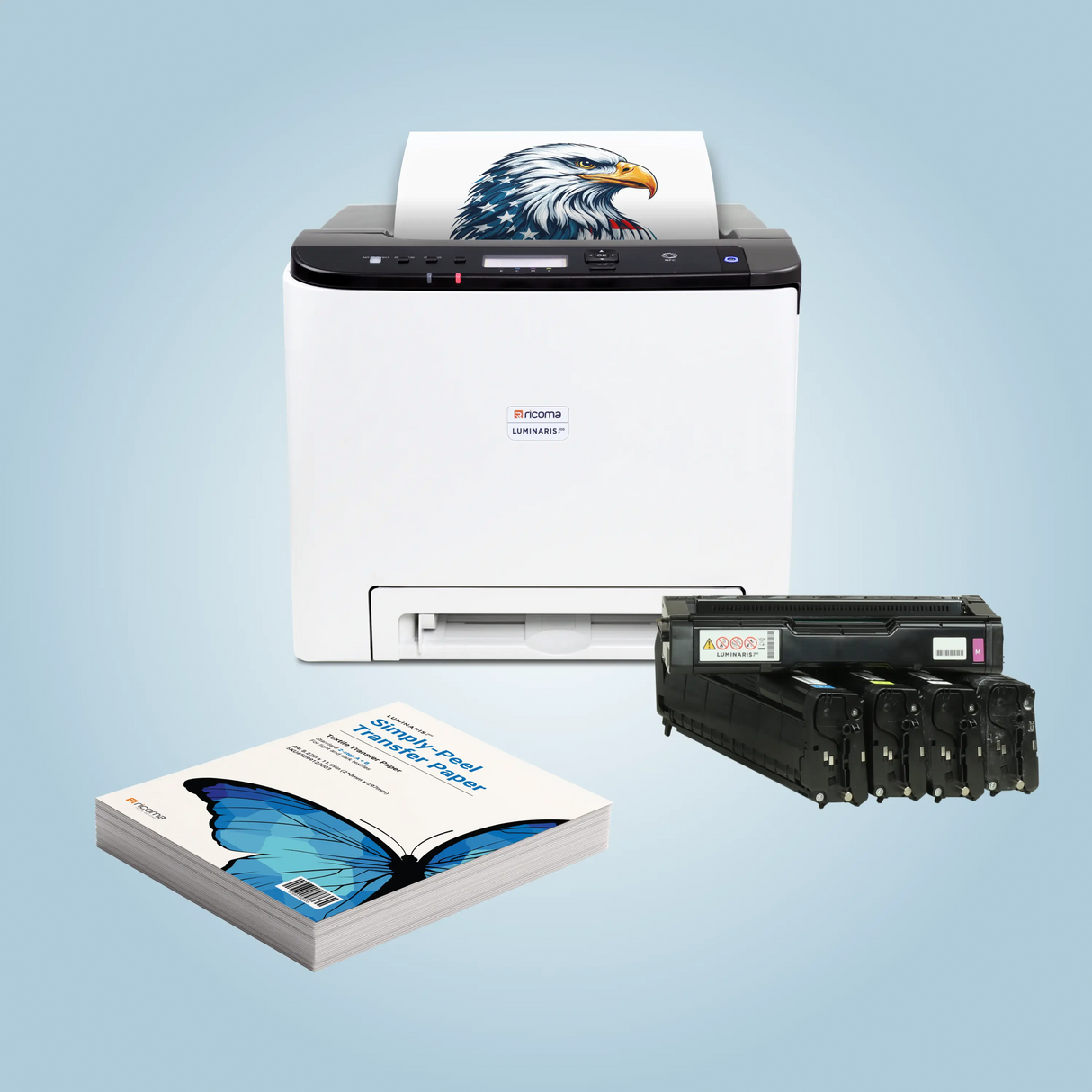 Luminaris 200 White Toner DTF Printer