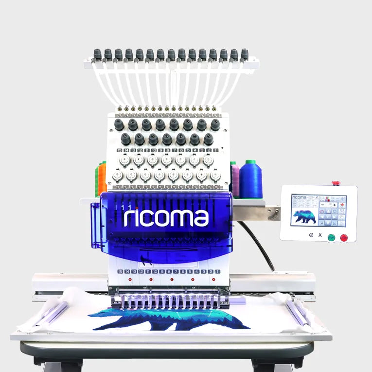 RICOMA 1501 TC commercial embroidery machine