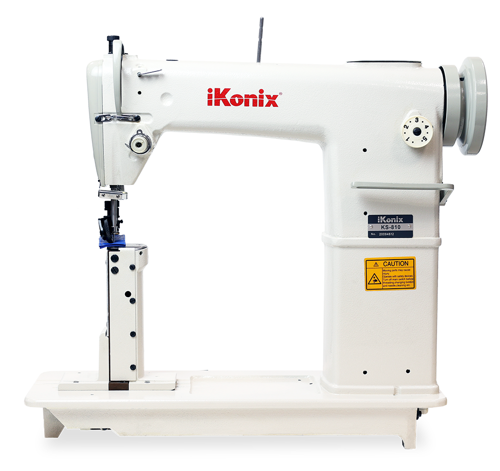 Features and benefits of iKonix Single-Needle Industrial Sewing Machine - KS-810 