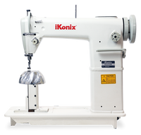 iKonix Single-Needle Industrial Sewing Machine - KS-810W (includes table, stand, & servo motor)