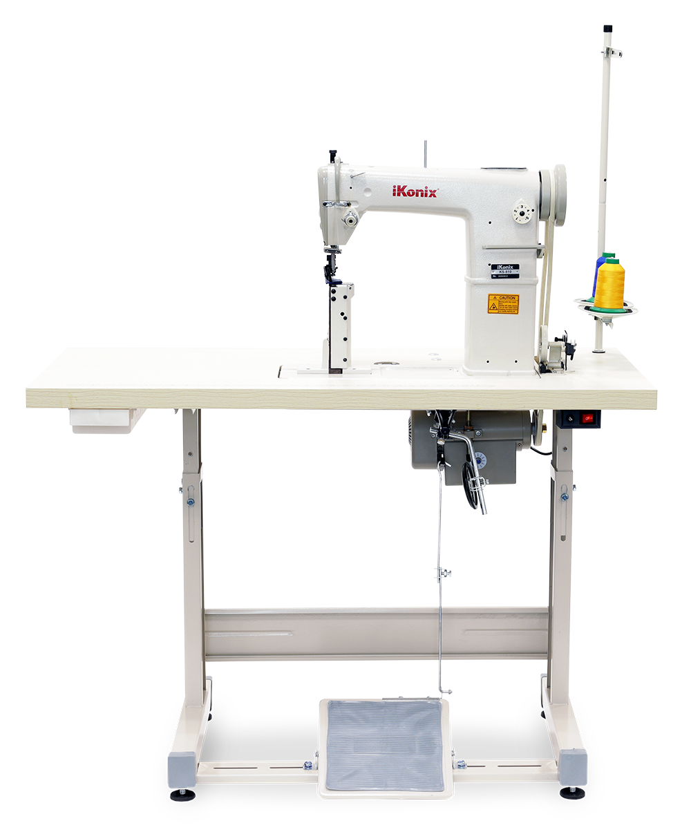 Features and benefits of iKonix Single-Needle Industrial Sewing Machine - KS-810 