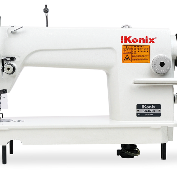 iKonix Flat-Bed Lockstitch Industrial Sewing Machine - KS-8700 (includ