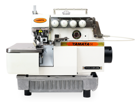 Yamata High-Speed Four-Thread Industrial Sewing Machine - FY747A (includes table, stand, servo motor & LED light) 