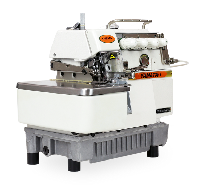 Yamata High-Speed Four-Thread Industrial Sewing Machine - FY747A (includes table, stand, servo motor & LED light) 