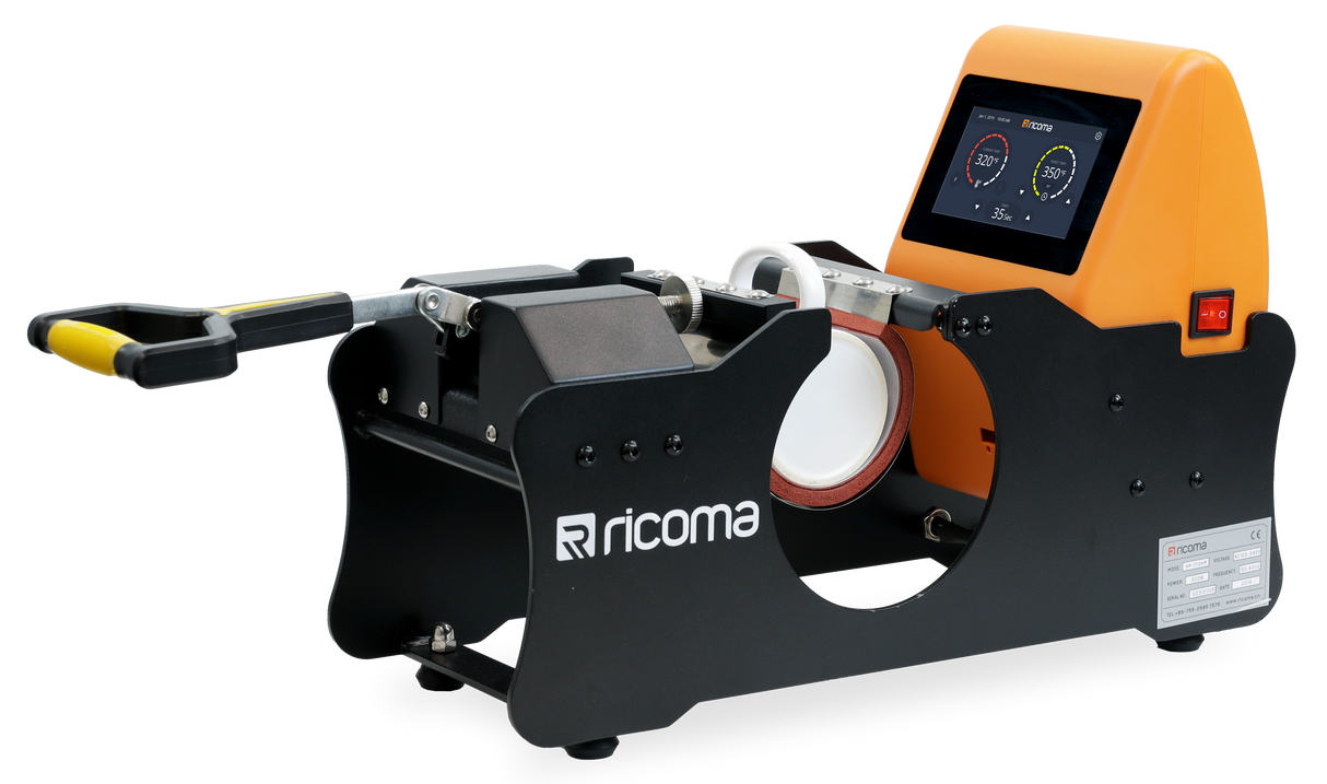 Ricoma Mug Heat Press with Digital Touchscreen 