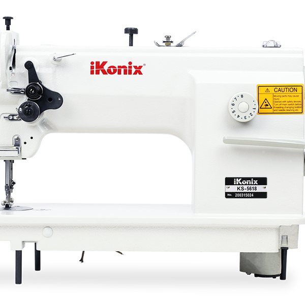 iKonix Double-Needle Industrial Sewing Machine - KS-820 (includes tabl