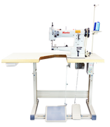 iKonix Cylinder-Bed Lockstitch Sewing Machine - KS-335A (includes table, stand) 